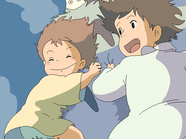 Nighttime Flight - My Neighbor Totoro