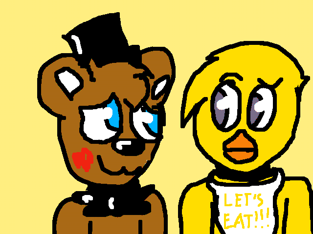 @ylawolk Said: Draw Freddy Looking Lovely At Chica