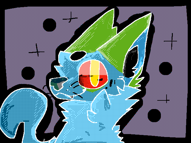 Drawing with inverted colors