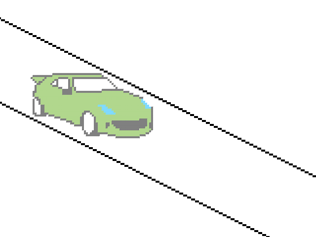 Pixel Rocket Car