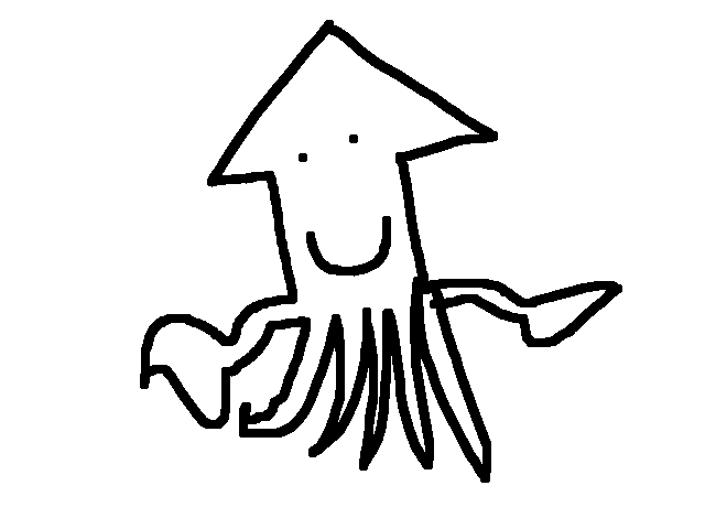 @unique happy birday i know u like squids