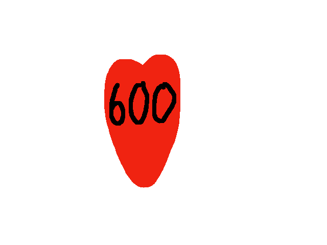 600 likes