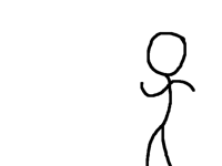 Stick figure evolution