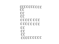 E