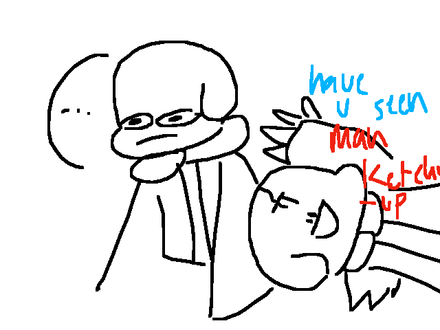 Hey zen have you seen mah ketchup?