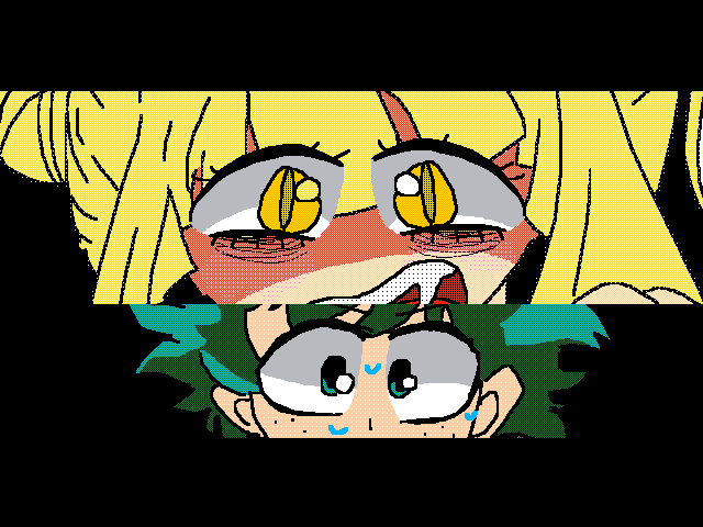 Toga vs deku be like: