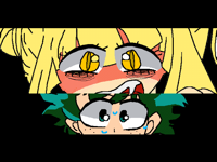 Toga vs deku be like: