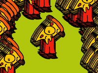 Welcome to the pizza mans forest