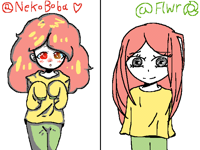Draw her in your style^w^