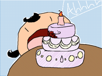 Three cakes woah