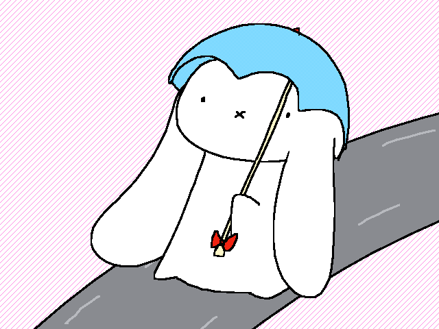 Bunny parasol