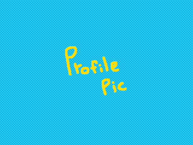 Who needs a profile pic?