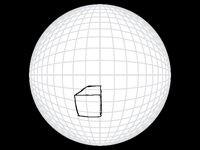 Fisheye perspective test