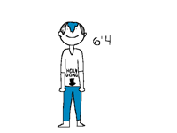 hi im a human skyscraper