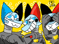 3 attacks // @thesneezingdogg