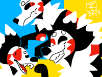 ATTACK X3 // @thesneezingdogg
