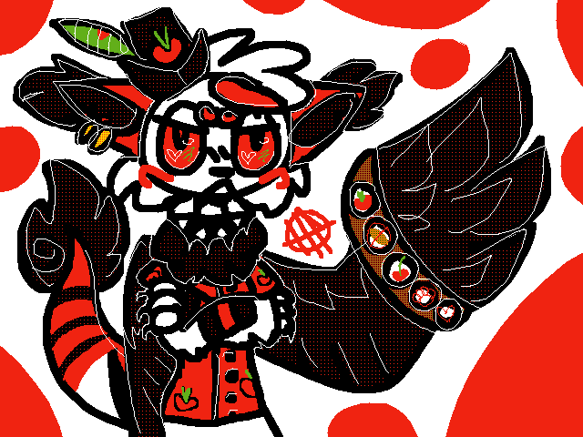 Captin cherry. Ready for battle