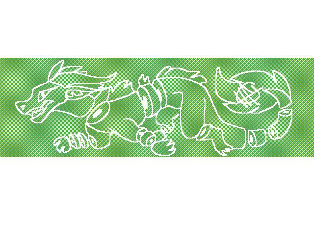 I was gonna draw kiwis on it but i ended up with..