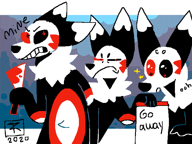 ATTACK X3 // @thesneezingdogg