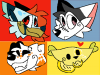quadruple attack on @dogbehindscreen