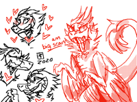 Rosavelle sketches // @herebefore