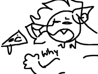 when u put way to much garlic butter sauce on ur