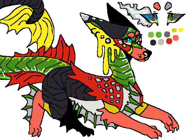 custom oc - @alienz