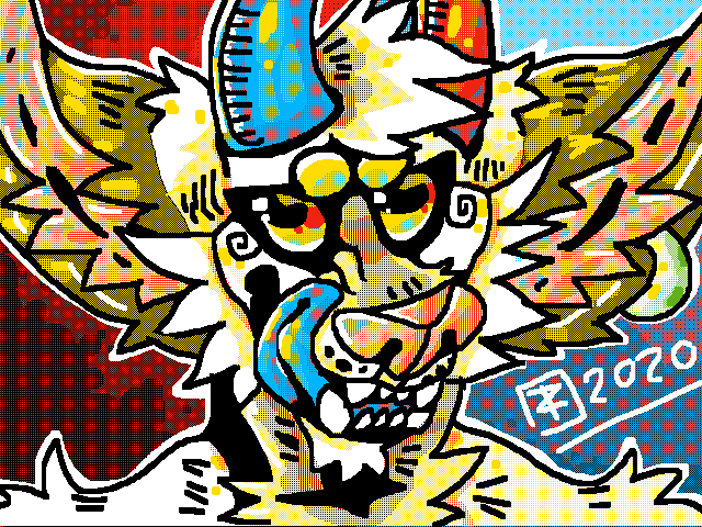 Art trade with @whitevalt