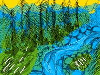 landscape in 10 minutes