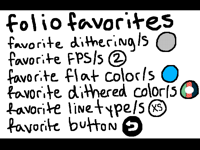 Folio favorites
