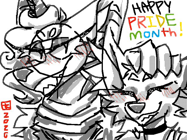 Pride month #1 Ember X Shrimp