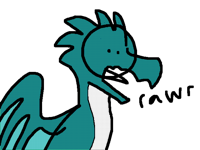 so uh. made this dragon in istaria