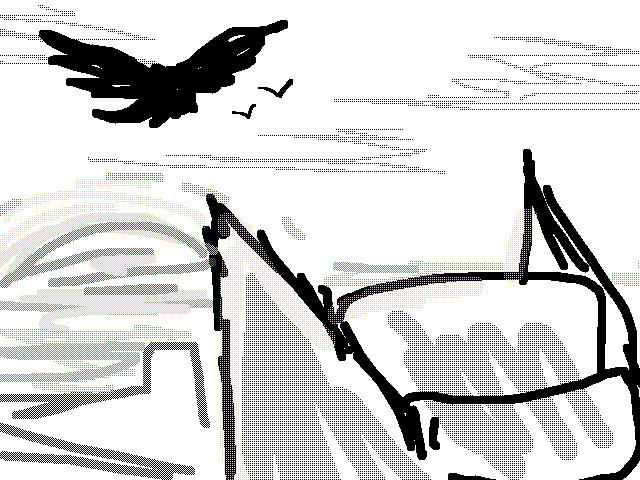 that seagul is getting awfully big...