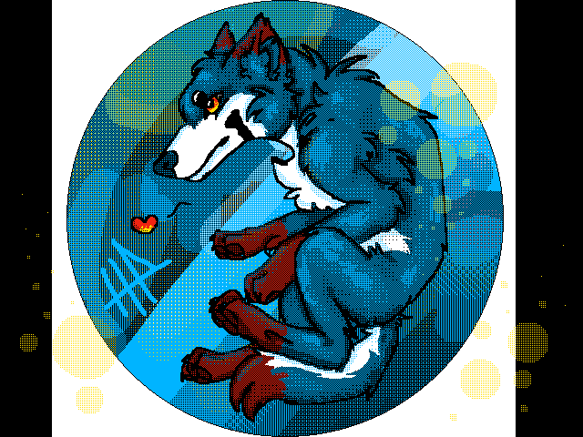 Art trd w/ @whitewolfstudio
