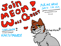 JOIN ME ON WOLF QUEST!