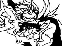 Pride month #2 Hawks x Dabi