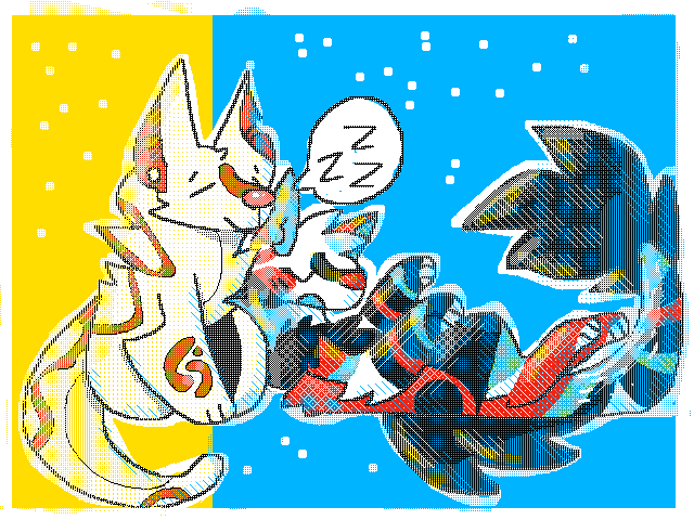 good night uwu // colab w/@sabreshark
