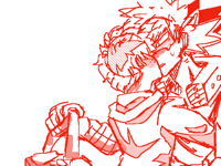 Deku x Kaachan