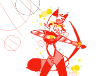 What do you call a cherry holding a bow-n-arrow?