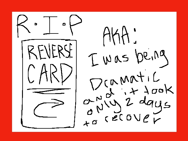 ok for the record, read pinned