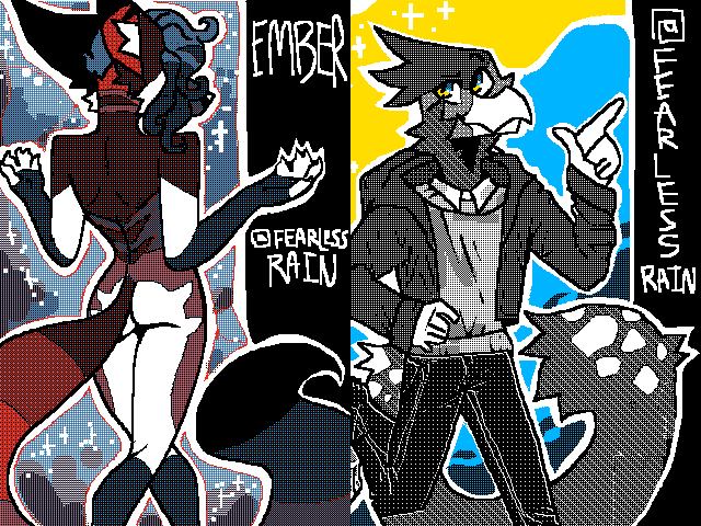 Ravanji & Ember trading cards