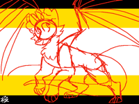 // @W/@amegreendragon //