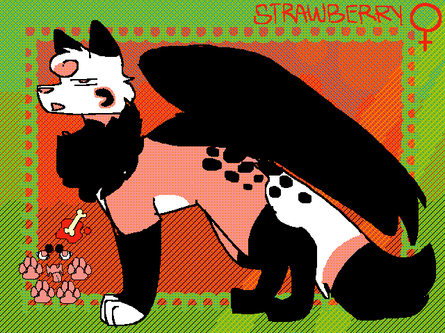 New oc! Strawberry!
