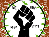 Potato cult flag
