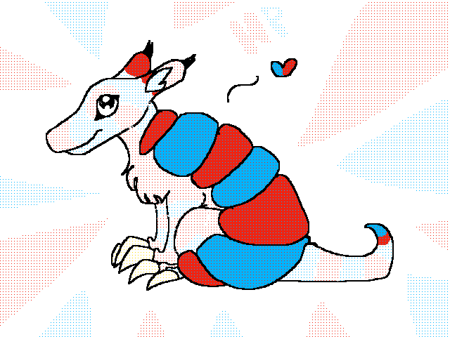 RAO art trade w/ @gaymonsyer