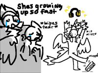 Proud mothers