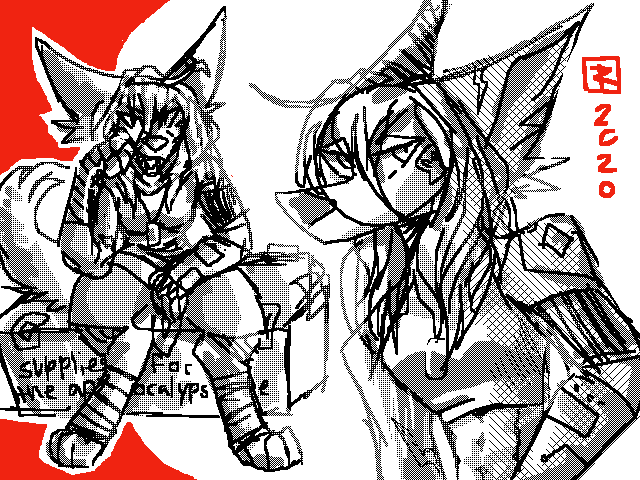 What i think tsuyu looks like