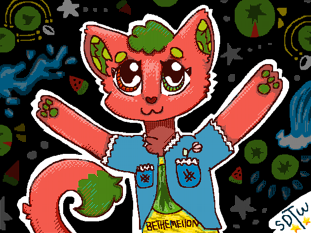 Art trade w/ @melonthecat
