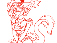 Fearless in the boar hat uniform