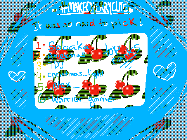 #makecherrycute contest winner!